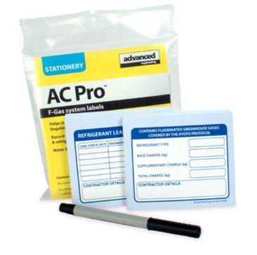 AC Pro (80037) F Gas Refrigeration System Labels