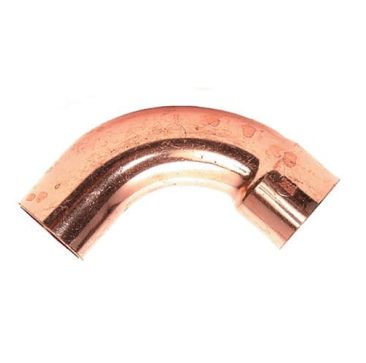 Copper Street Elbow 90 Degree Long radius 7/8 inch