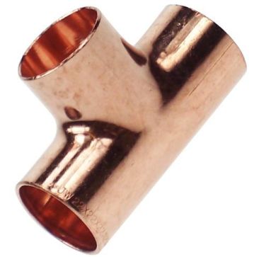 B343 5/8 Refrigeration Copper Tee