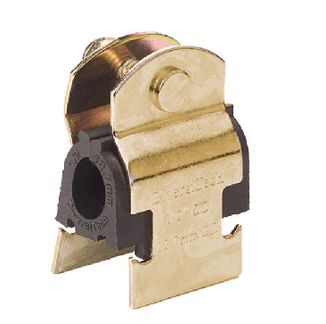 Channel Pipe Clip Cushion Tube Clamp For Steel, Copper and Plastic