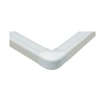 Plastic Trunking Climaplus 125 x 75mm External Elbow