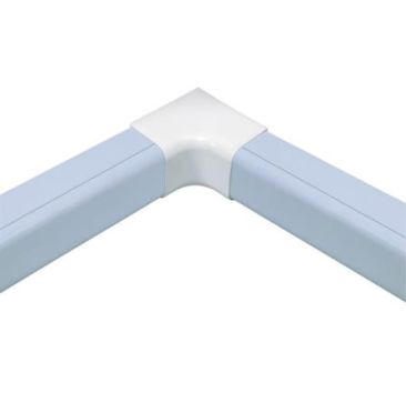 Plastic Trunking Sauermann 125 x 75mm Internal Elbow