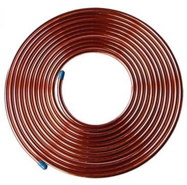 Air Conditioning Copper Tube Refrigeration Grade Pipe 9.53mm 3/8 6m