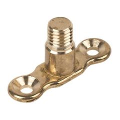 10mm Male Threaded Pipe Clip Wall Back Mounting Plate