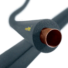 Armaflex Pipe Insulation Lagging Black Nitrile Foam Class O 2m-06mm-13mm-Wall