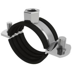Rubber Lined Pipe Clamps-Rubber Lined-122-135mm