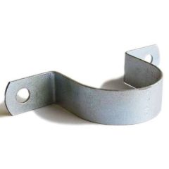 45mm Saddle Pipe Tube Clip Clamp BZP U Type Bright Zinc Plated