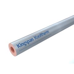 Kingspan Kooltherm Phenolic Pipe Insulation 1m Long-15mm-76mm