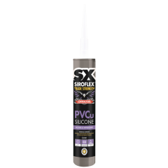 Siroflex Contractors PVCu Clear Silicone 300ml