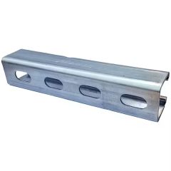 Steel Channel Slotted 41 x 21 1.5 3m Pre Galvanised Unitrunk