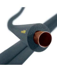 Armaflex Pipe Insulation Lagging Black Nitrile Foam Class O 2m-67mm-19mm-Wall