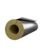 Rockwool Rocklap 1m Foil Backed Pipe Insulation Lagging-35mm-20mm-Wall