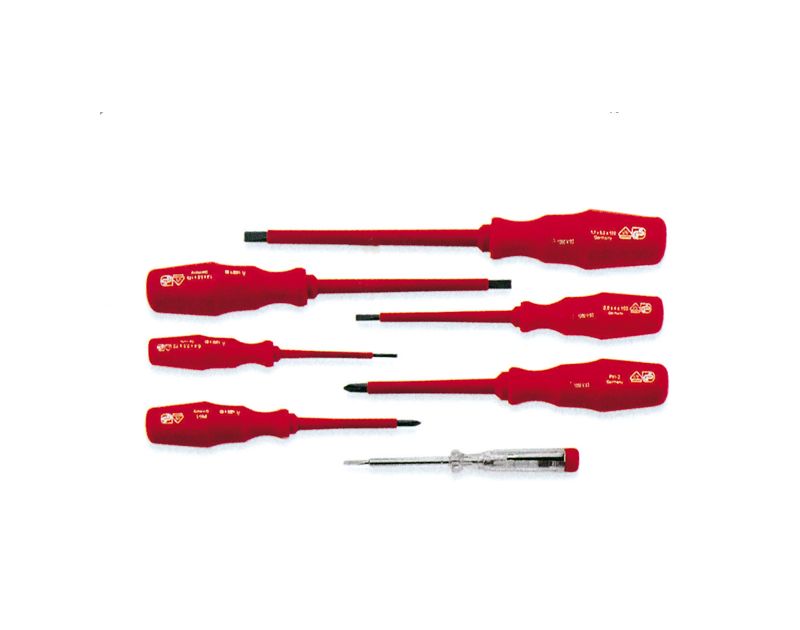 Rothenberg 7 Piece VDE Insulated Screw Driver Set