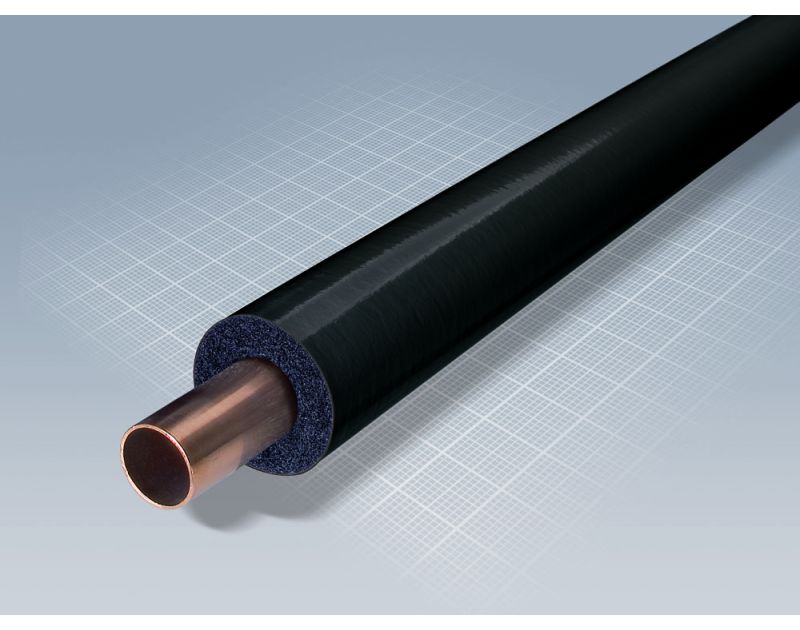 28mm Diameter 19mm Wall Armaflex Tuffcoat Outdoor Underground Pipe Insulation 1 metre length