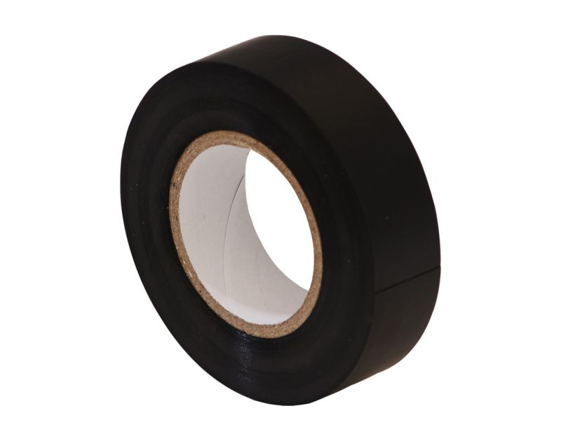 Black Electrical insulation tape black 33m x 19mm