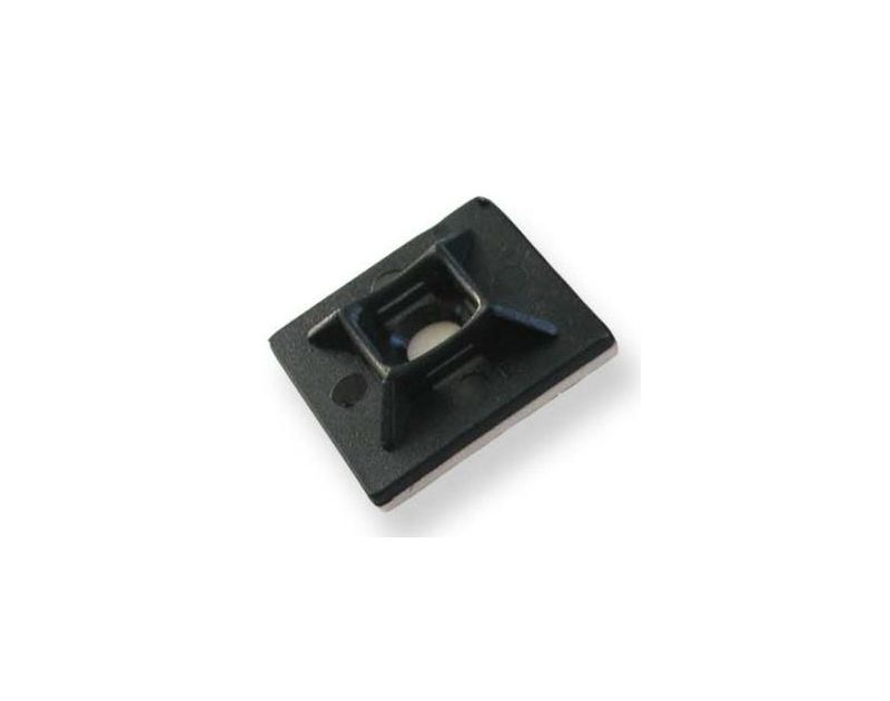 Sticky Back Cable Tie Mounts 28mm Square Bag of 100