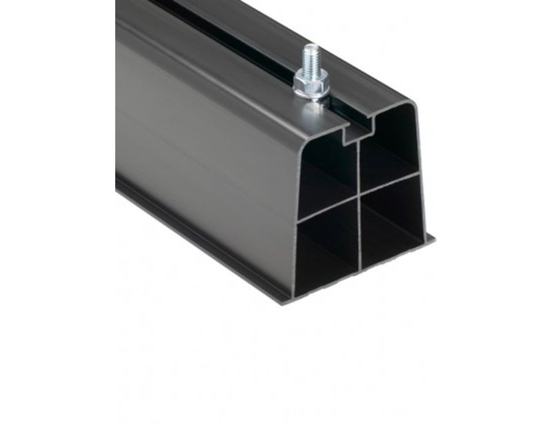 Black Plastic Condenser Mounting Blocks 450mm