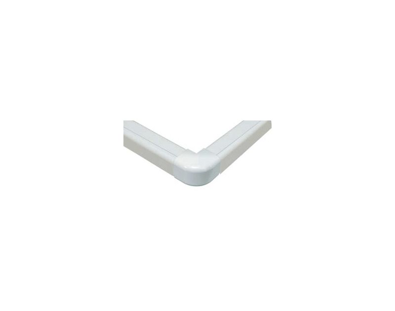 Plastic Trunking Climaplus 125 x 75mm External Elbow