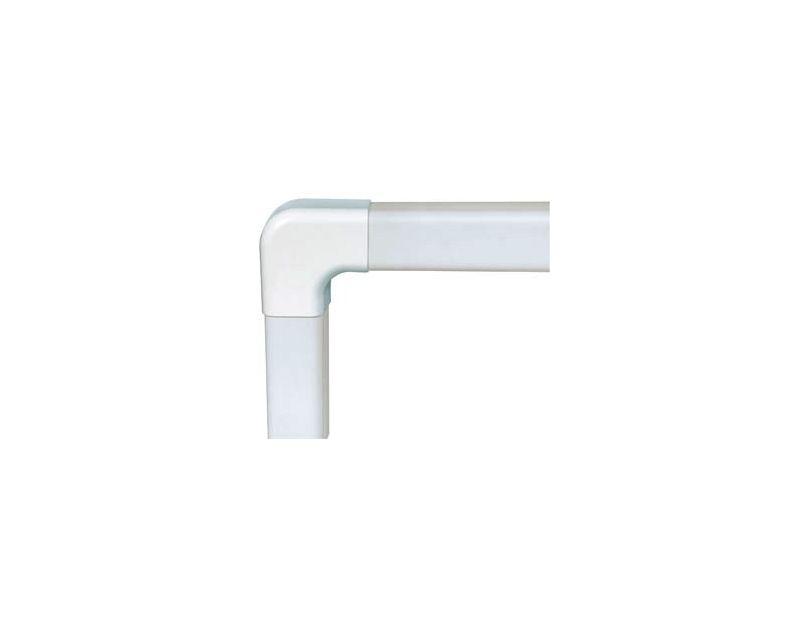 Plastic Trunking Climaplus 125 x 75mm Flat Elbow