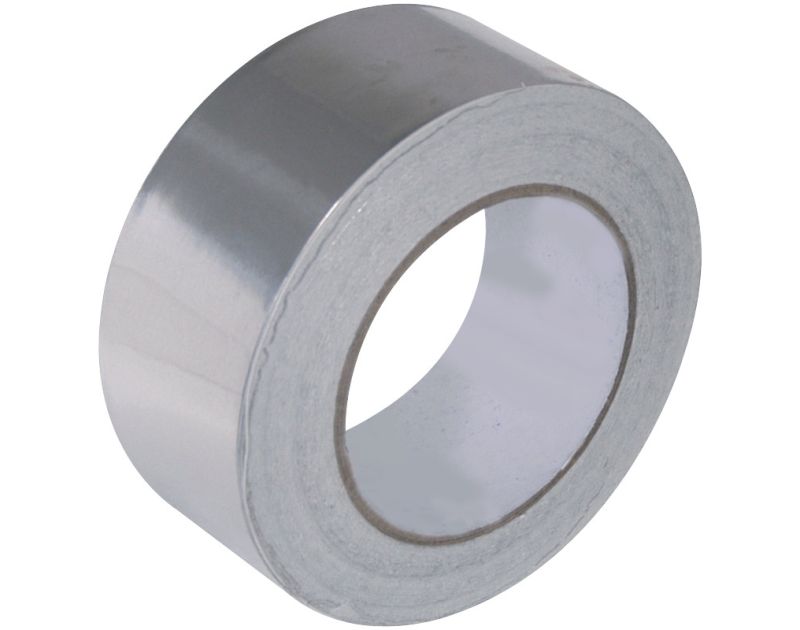 Silver Aluminium Foil Tape for Insulation 50mm x 45m