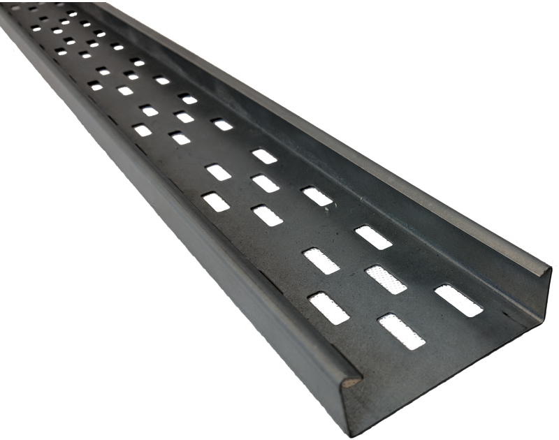 Pre-galvanised Mild Steel Cable Tray 3m Lengths