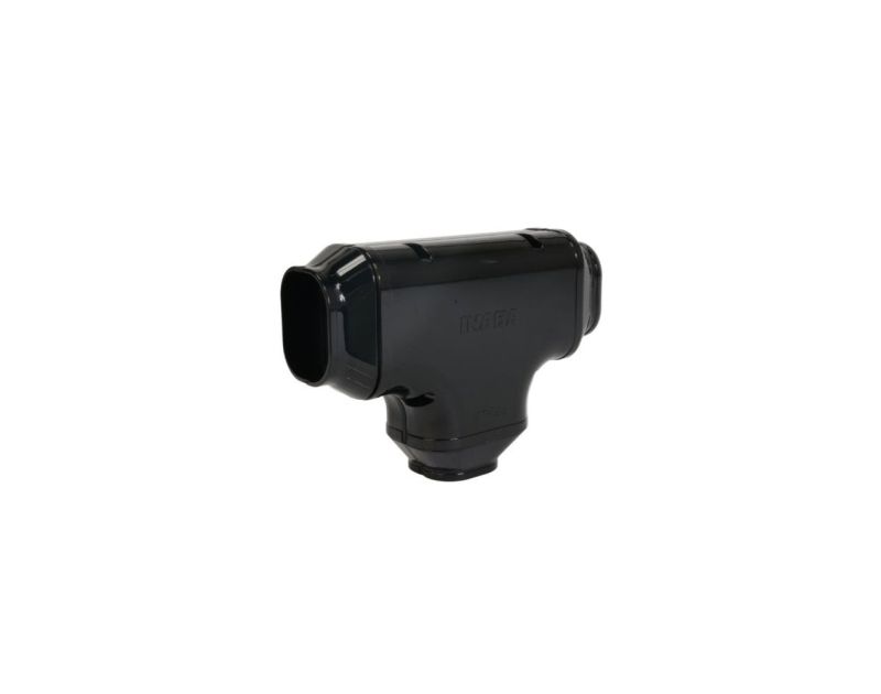 Inaba 100mm Trunking T Joint Black