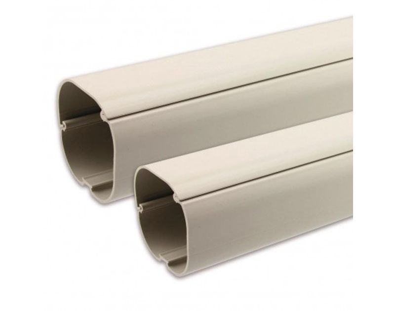 Cd-75 Inoac Plastic Pipe Trunking 75mm 2m Trunking