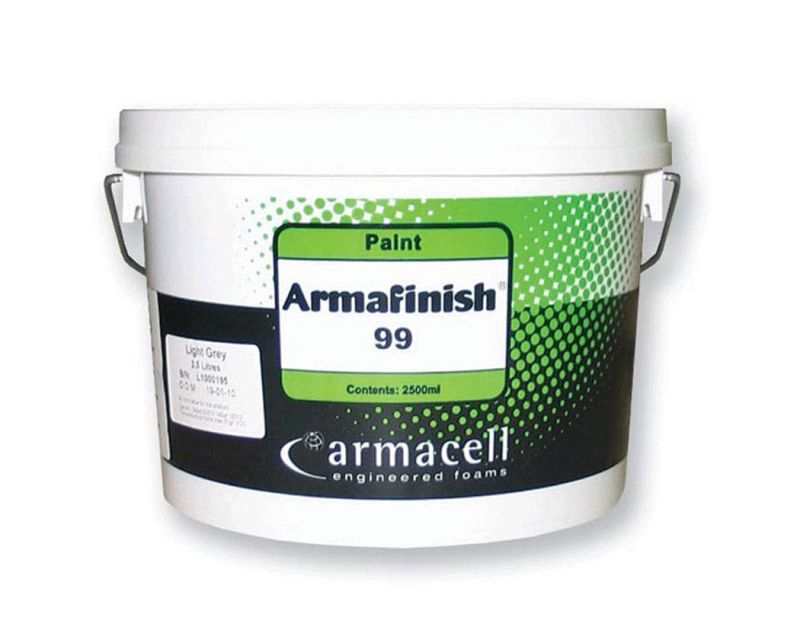 Armaflex Armafinish Pipe Insulation Lagging Paint - Grey - 2.5 litres