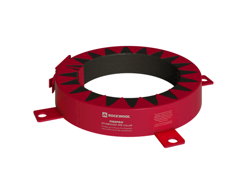 Rockwool CE Pipe Collar - 55mm Diameter