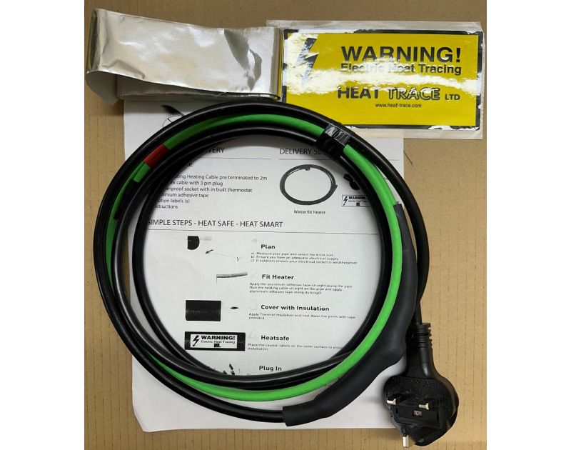 Pre-assembled Trace Heating Kit 1m